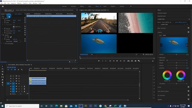 How To Create Premiere Pro Split Screen | Clipping Amazon смотреть онлайн