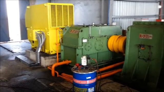 Installation of a large electric motor смотреть онлайн