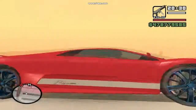 Infernus convertido do GTA V para GTA San Andreas смотреть онлайн