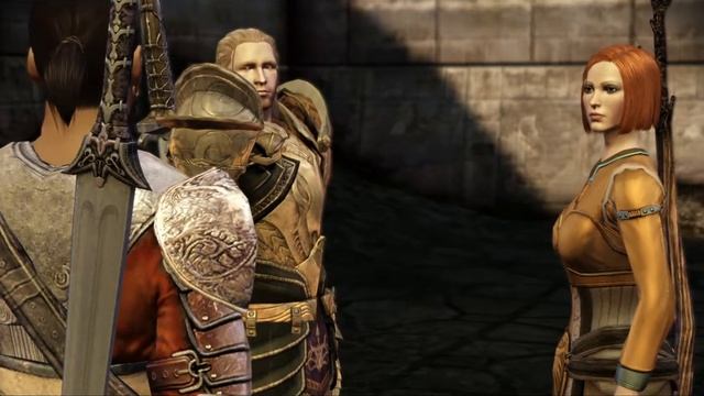 Dragon Age Origins. Прибытие Кары и Дункана в Остагар. Знакомство с королем Кайланом