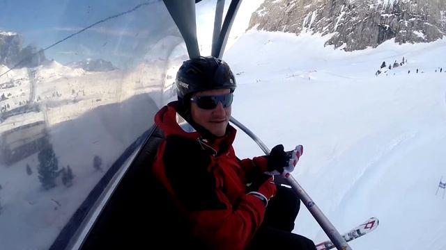 Italy. Val-di-Fassa. 03.2014