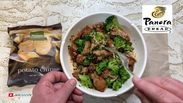 PANERA BREAD® | NEW Teriyaki Chicken and Broccoli Bowl | Taste Test & Review | JKMCraveTV смотреть онлайн