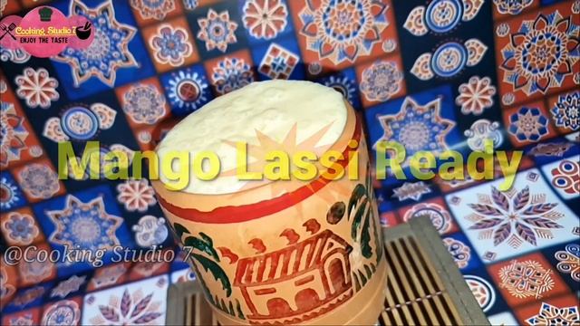 Mango Lassi & Mango Shake Recipe | Mango Yogurt Smoothie | Sweet Lassi & Shake by Cooking Studio 7 смотреть онлайн
