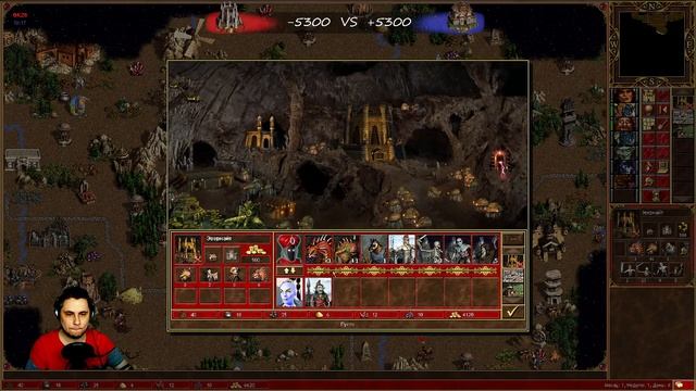 ТЕМНИЦА vs ОПЛОТ. Artudze vs KENT01. Герои 3 | Heroes of Might and Magic III: Horn of the Abyss смотреть онлайн