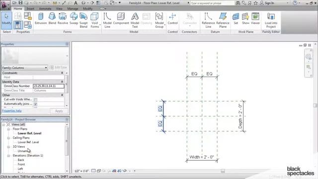 Revit Tutorial: Working with Family Categories | Black Spectacles смотреть онлайн