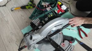 Установка плавного пуска в торцовочная пилу , Metabo