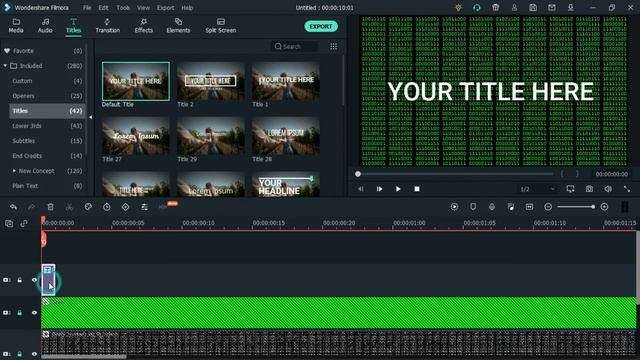 Hacking Effect | Wondershare Filmora X | (Tutorial) смотреть онлайн