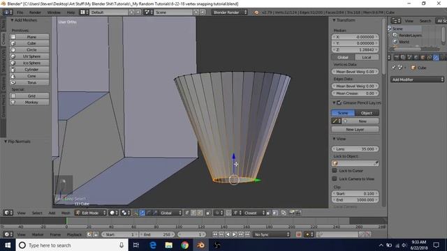 All About Vertex Snapping In Blender смотреть онлайн
