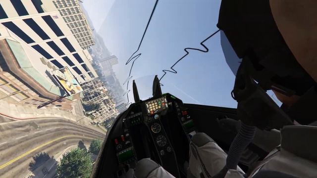 The P-996 Lazer Jet Fighter | GTA 5 Cinematic View | GTA Online DLC смотреть онлайн