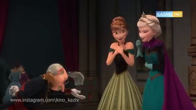 FROZEN coronation party Kazakh version смотреть онлайн