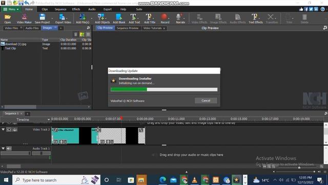 How to use Add object option in videopad software | video editing class 7 | Tech with Naveed смотреть онлайн