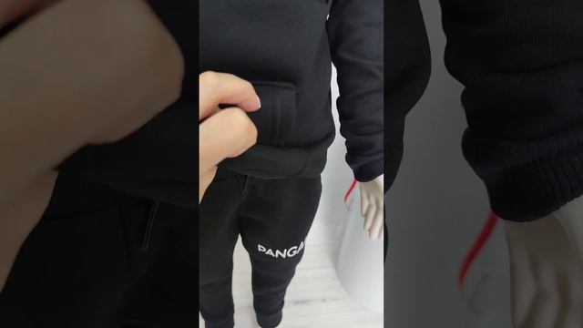 Детский чёрный костюм на флисе пангая смотреть онлайн