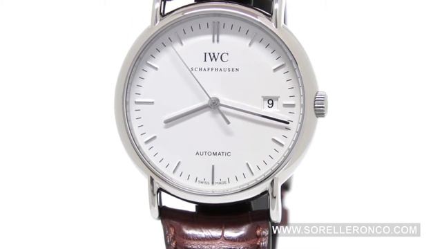 IWC Portofino Automatic 38 mm Leather смотреть онлайн