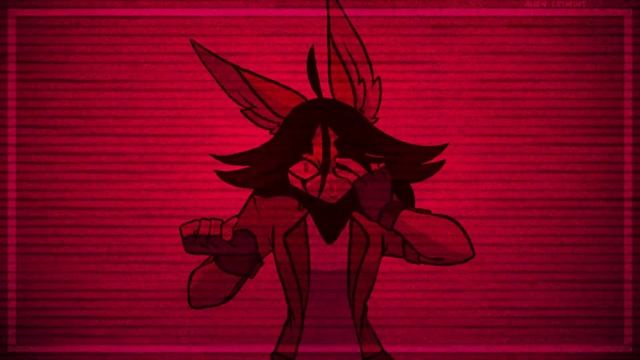 ALLERGIC TO PEOPLE // animation meme // FLASH WARNING смотреть онлайн