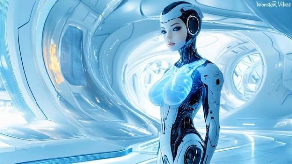 Future City in 2100_ Robot Girls _ AI movie _ Sci-Fi (4K)