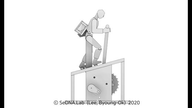 Hill Climbing Human Automata ' A-Frame Army' Prototype Simulation - 지게부대 오토마타 프로토타입 시뮬레이션 смотреть онлайн