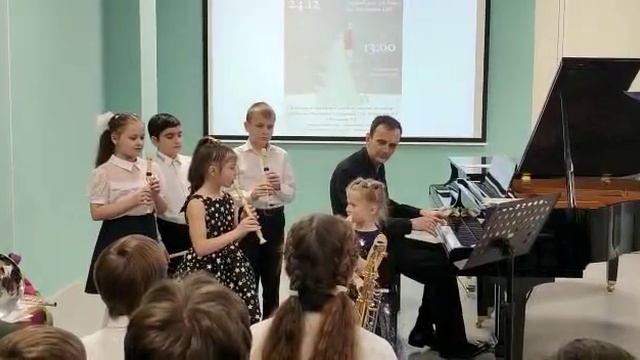 Отчет  духового отделения КДШИ им.Чайковского, 1 класс. 