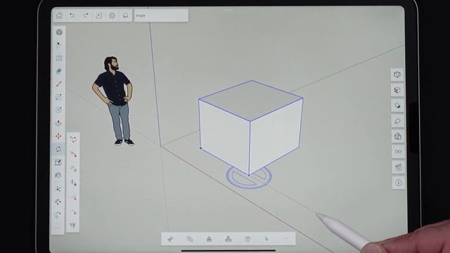 How to Rotate in SketchUp for iPad смотреть онлайн
