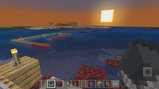 Построил железную дорогу в Minecraft