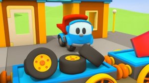 Колыбельная Грузовичок Лева и развивающие мультики про машинки. Сборник для детей