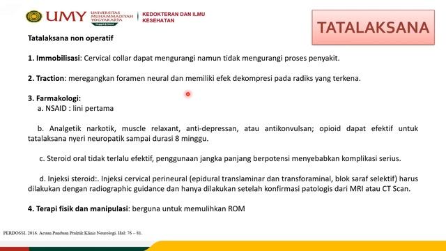 Presentasi Ilmiah Saraf "Cervical Syndrome" смотреть онлайн