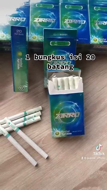 Rokok ZIRRO tanpa Nikotin, tanpa tembakau. смотреть онлайн