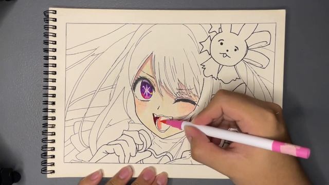How Do I Draw Ai Hoshino? | Oshi No Ko #oshinoko #aihoshino #animeart