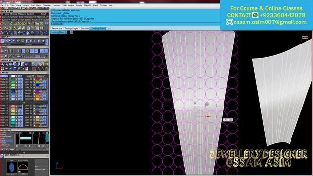 Turkish Pendent || | Gemvision Matrix 9.0 | RHINO TUTORIAL | Matrix Training | T splines | смотреть онлайн
