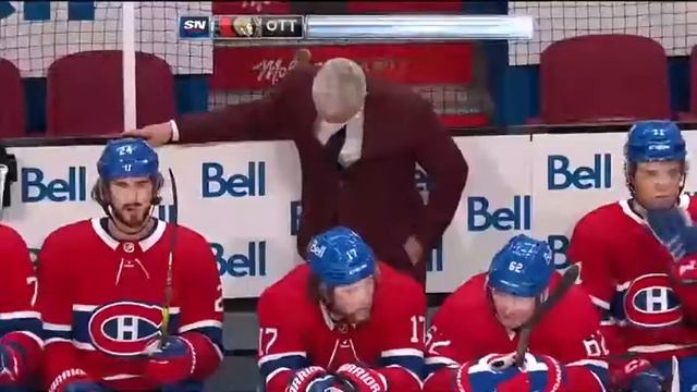 Artem Zub assists on Tim Stutzle's goal vs Canadiens (2021) смотреть онлайн