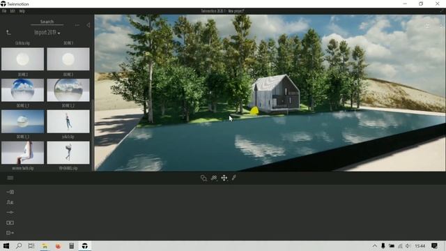 TWINMOTION 2020 RENDER SERIES EPS 2(LAKE HOUSE) смотреть онлайн