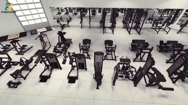 3D проект фитнес-клуба от компании ZEAL SPORT & FITNESS ESTATE смотреть онлайн