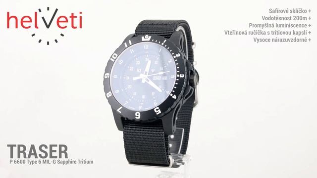 Traser P 6600 Type 6 MIL-G Sapphire Tritium
