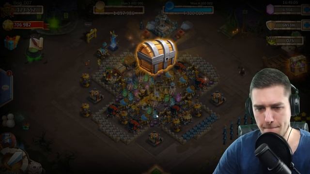 Я ВЫБИЛ ЕГО! РОЛЛИНГ НА 28000 САМОЦВЕТОВ / БИТВА ЗАМКОВ / CASTLE CLASH смотреть онлайн