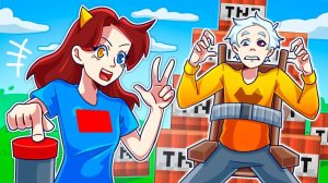 ❤️ Майнкрафт но Я ОСТАНОВИЛА ВРЕМЯ и ЗАТРОЛЛИЛА СКРЕТЧА