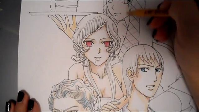 Ink and Color Manga Illustration with Pencil Crayons and Blender Marker (Pandect) смотреть онлайн