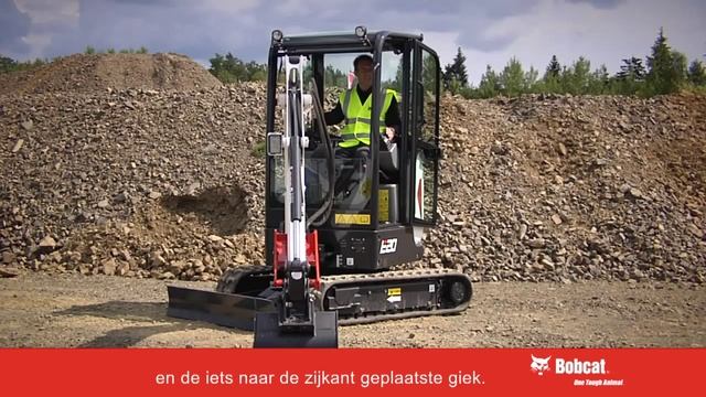 Bobcat E20 Compact Excavator Presentation [DUTCH] | Bobcat Equipment смотреть онлайн