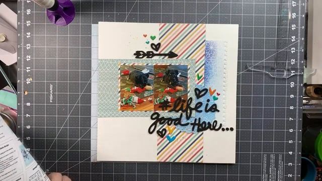 Live Scrap & Chat: Scrapbooking Process Video February 2020 смотреть онлайн