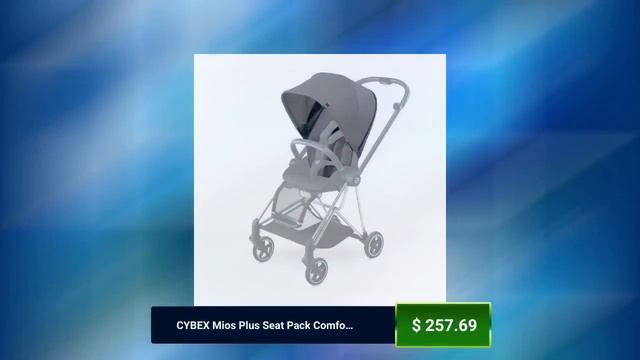 CYBEX Mios Plus Seat Pack Comfort Inlay – Manhattan Grey смотреть онлайн