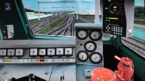ZDSimulator ЧС4Т-329 С Поездом Вязьма - Смоленск, ст.Вязьма