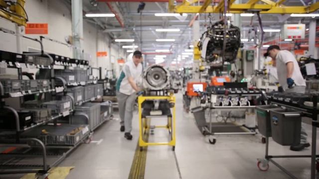 Bentley W12 Engine Production Line смотреть онлайн