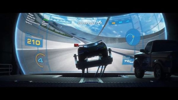 Cars but it's just Jackson Storm engine