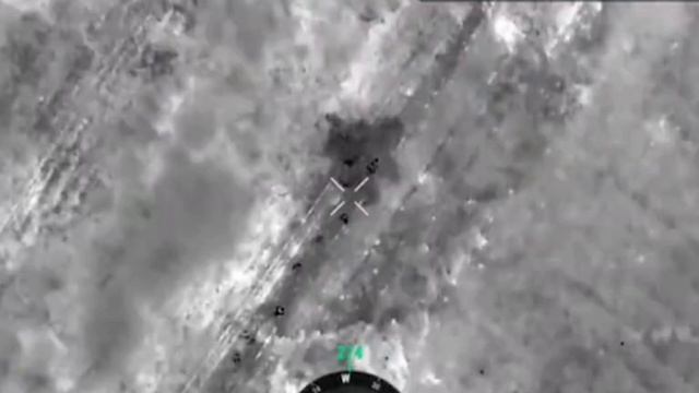 Наглядная плотность применения российских дронов при штурме По противнику летело все что есть, смотреть онлайн