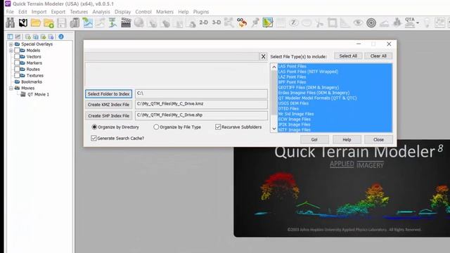 Quick Terrain Modeler Tutorial: Geospatial Data Management смотреть онлайн