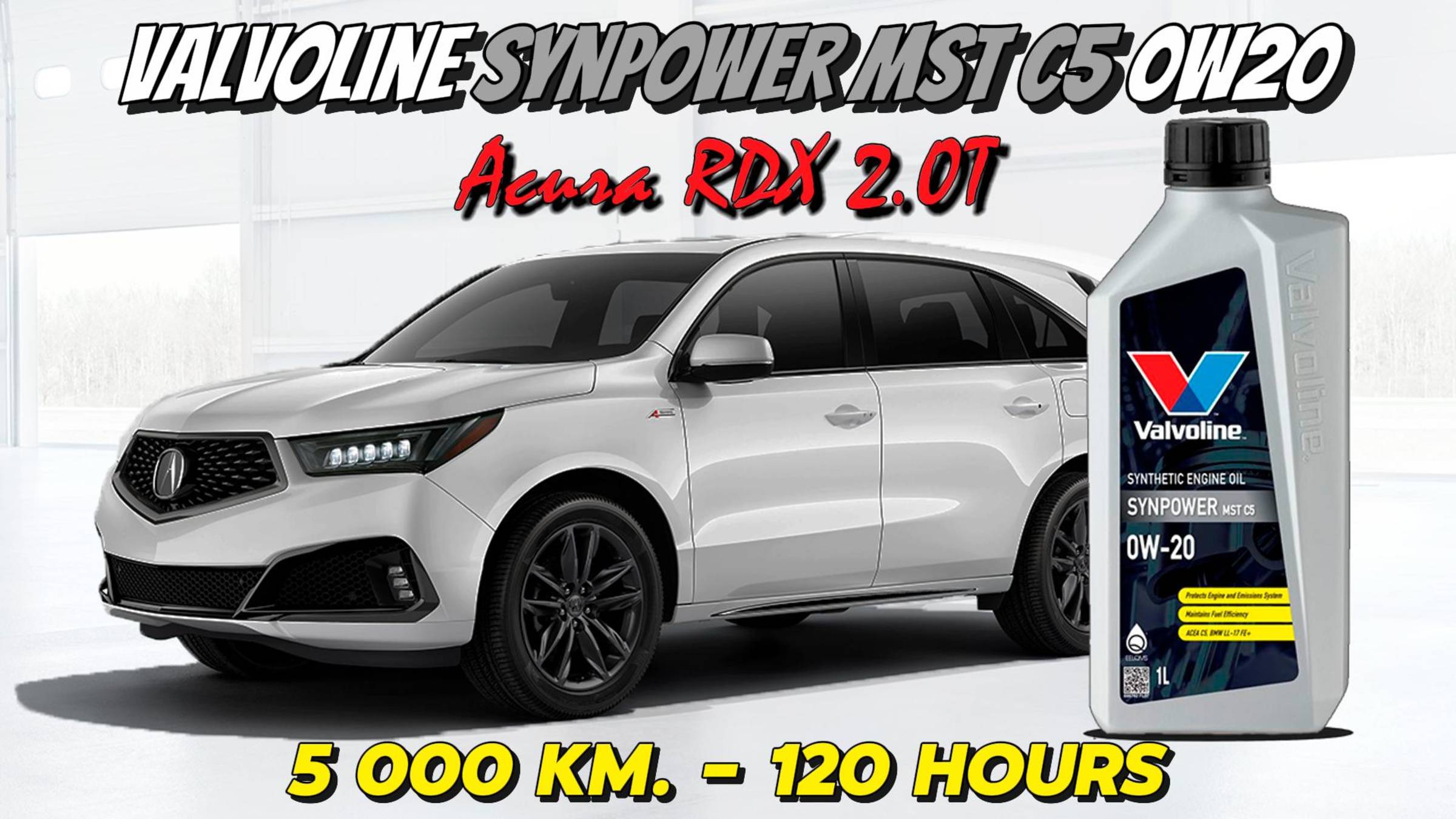 Valvoline SynPower MST C5 0w20 (отработка из Acura RDX 2.0Т - 5 000 км., 120 моточасов). смотреть онлайн