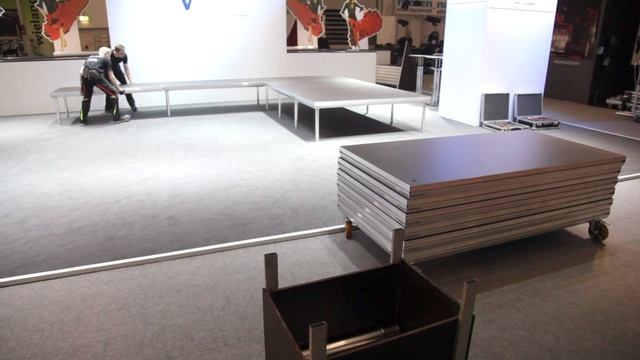 How To Set Up.. a stage with nivtec - 60 cm height смотреть онлайн