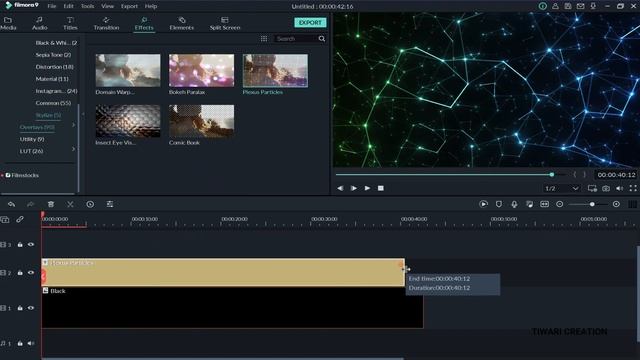 How to make 3d video effect | 3d video background - Tiwaricreation | filmora 9 tutorial смотреть онлайн