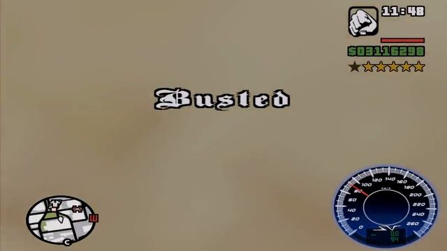 GTA SA Busted 15 смотреть онлайн