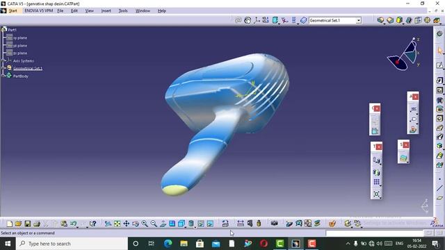 Catia v5 generative shape design is called surfaceing design Catia software use and in automobile смотреть онлайн