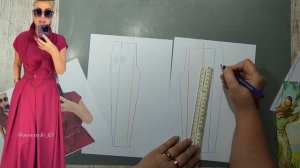 Моделирование. Комбинезон-платье. Выкройка № 1659.