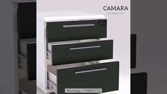 Электрический замок с отпечатком пальца для офисного ящика. смотреть онлайн